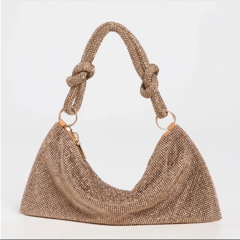 Final price drop!  CULT GAIA HERA NANO BAG IN CHAMPAGNE - Picture 3 of 12